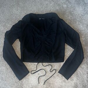Zara long sleeved polo